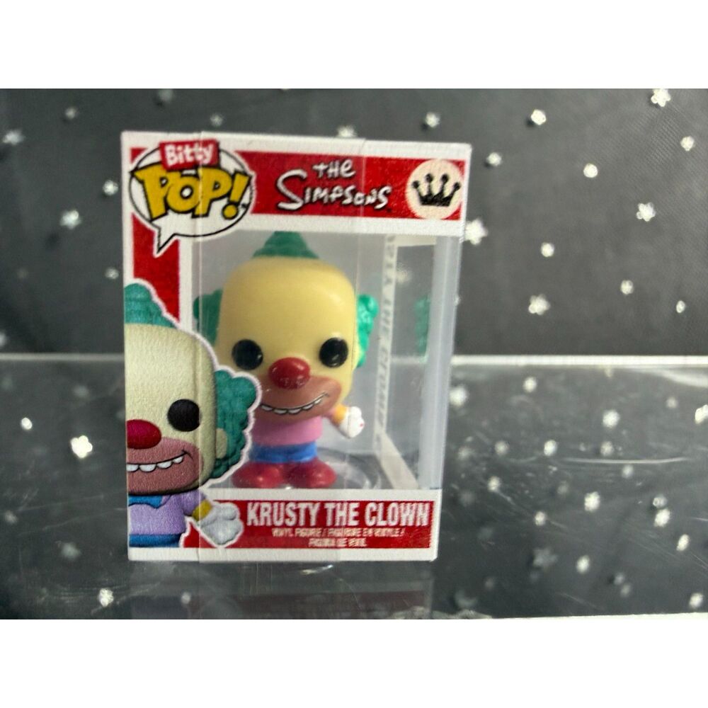Funko Bitty Pop The Simpsons Krusty the Clown Mini Tiny Collectible